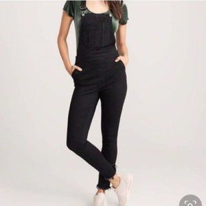 A&F Slim Black Women's Overalls